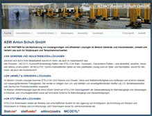 Tablet Screenshot of anton-schuh.at
